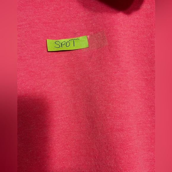 WOMENS LARGE BAWS PINK HOODIE HOODED SWEATSHIRT MISSING HOODIE DRAWSTRING - Picture 7 of 8